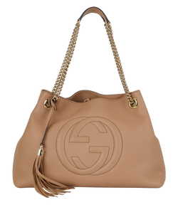 Soho Disco Shopper, Leather, Beige, 95166, DB, 2*